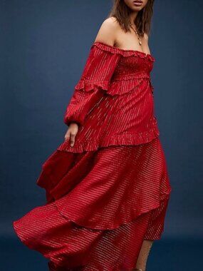 Spell x Free People Clementine Mermaid Maxi Dress – Large – RARE NWOT